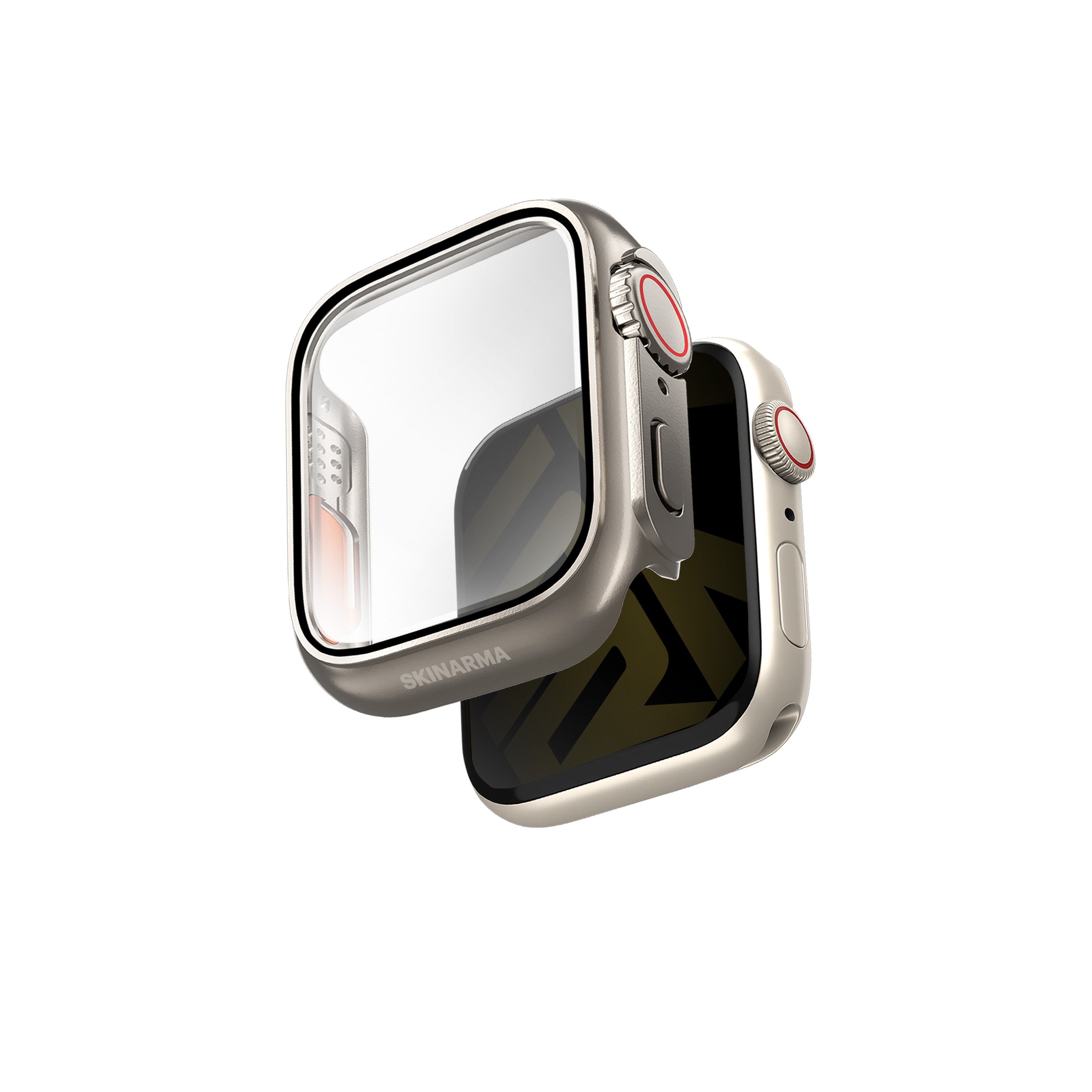 __vg|Gri|0|8886461243680-01|Apple Watch 44mm SkinArma Gado Pro Dijital Taç Korumalı Kasa ve Ekran Koruyucu