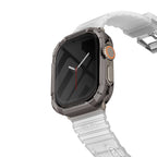 __vg|Kahve Açık|0|8886461244793-01|Apple Watch Ultra 49mm SkinArma Kurono Buzlu Tasarım Sert PC Kasa Koruyucu