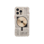 __vg|Gold|0|8886461246964-01|Apple iPhone 16 Pro Max Kılıf MagSafe Şarj Özellikli Disk Desenli Airbag Tasarımlı Skinarma Nova Kapak