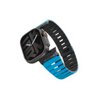 __vg|Mavi-Siyah|0|8886461247428-01|Apple Watch 42mm Skinarma Gemini Serisi TPU Magnetik Silikon Kordon