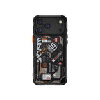 __vg|Siyah|0|8886461248616-01|Apple iPhone 17 Pro Max Kılıf Desenli Airbag Tasarımlı Skinarma Spectra Kapak