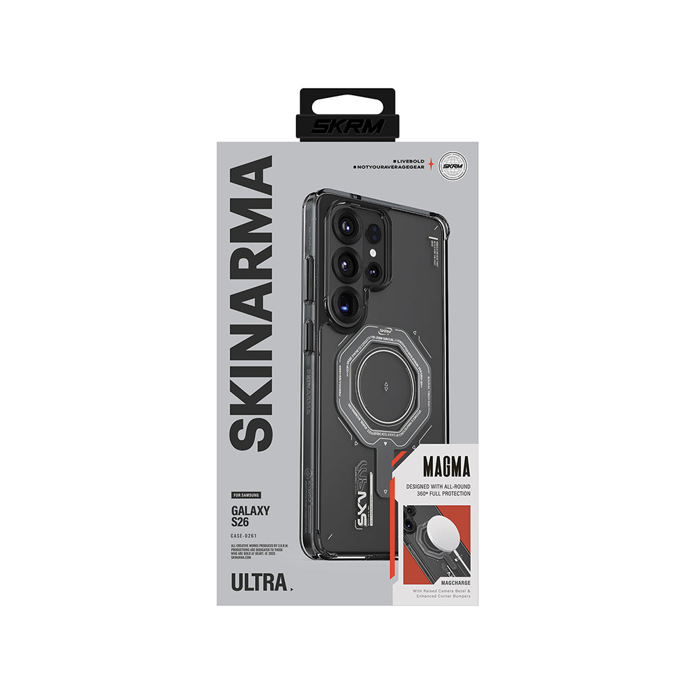 __vg|Füme|4|8886461249835-05|Galaxy S26 Ultra Kılıf Skinarma MagSafe Şarj Özellikli Airbag Tasarımlı Magma Kapak