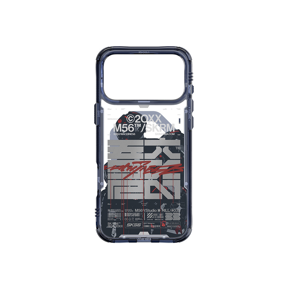 __vg|Mavi|3|8886461249903-04|Apple iPhone 17 Pro Max Kılıf Skinarma MagSafe Şarj Özellikli IML Baskılı X M56 Kapak