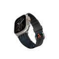Apple Watch 12 46mm Skinarma Phantom Serisi Silikon Kordon - Lacivert