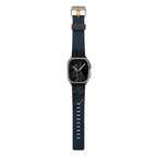 Apple Watch 12 46mm Skinarma Phantom Serisi Silikon Kordon - Lacivert