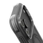 Apple iPhone 18 Pro Max Kılıf MagSafe Şarj Özellikli Airbag Tasarımlı Skinarma Avion Kapak - Siyah