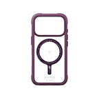 Apple iPhone 18 Pro Max Kılıf MagSafe Şarj Özellikli Airbag Tasarımlı Skinarma Avion Kapak - Bordo