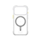 Apple iPhone 18 Pro Max Kılıf MagSafe Şarj Özellikli Airbag Tasarımlı Skinarma Avion Kapak - Beyaz