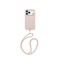 __vg|Pembe|0|8886463695531-01|Apple iPhone 17 Pro Max Kılıf MagSafe Şarj Özellikli Askı İpli Coehl Mirelle Kapak