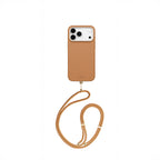 __vg|Kahverengi|0|8886463695548-01|Apple iPhone 17 Pro Max Kılıf MagSafe Şarj Özellikli Askı İpli Coehl Mirelle Kapak