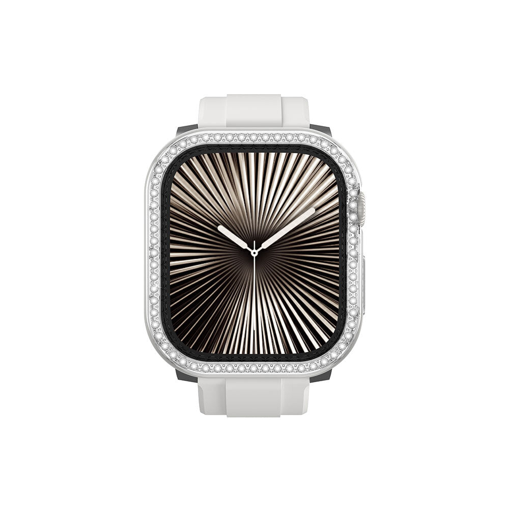 __genel|4|apple-watch-10-42mm-amazingthing-gleam-fit-fullguard-tasli-sert-pc-kasa-ve-ekran-koruyucu-05|Apple Watch 10 42mm Amazingthing Gleam Fit FullGuard Taşlı Sert PC Kasa ve Ekran Koruyucu