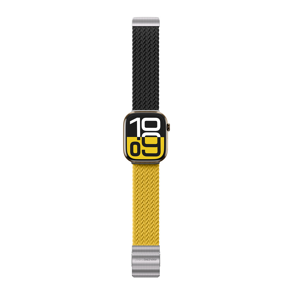 __genel|2|apple-watch-10-46mm-amazingthing-glamour-blend-hasir-kordon-03|Apple Watch 10 46mm Amazingthing Glamour Blend Hasır Kordon