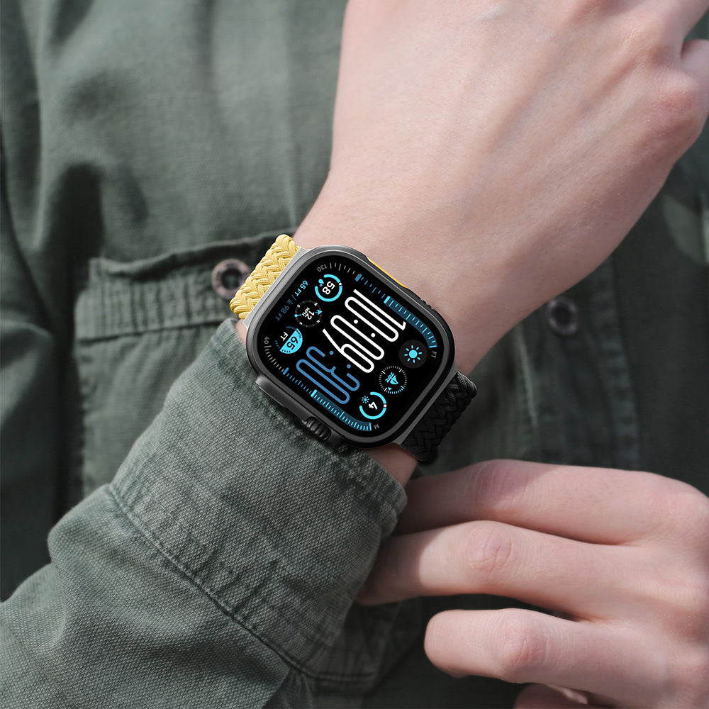 __genel|8|apple-watch-10-46mm-amazingthing-glamour-blend-hasir-kordon-09|Apple Watch 10 46mm Amazingthing Glamour Blend Hasır Kordon