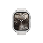 __genel|3|apple-watch-10-46mm-amazingthing-gleam-fit-fullguard-tasli-sert-pc-kasa-ve-ekran-koruyucu-04|Apple Watch 10 46mm Amazingthing Gleam Fit FullGuard Taşlı Sert PC Kasa ve Ekran Koruyucu