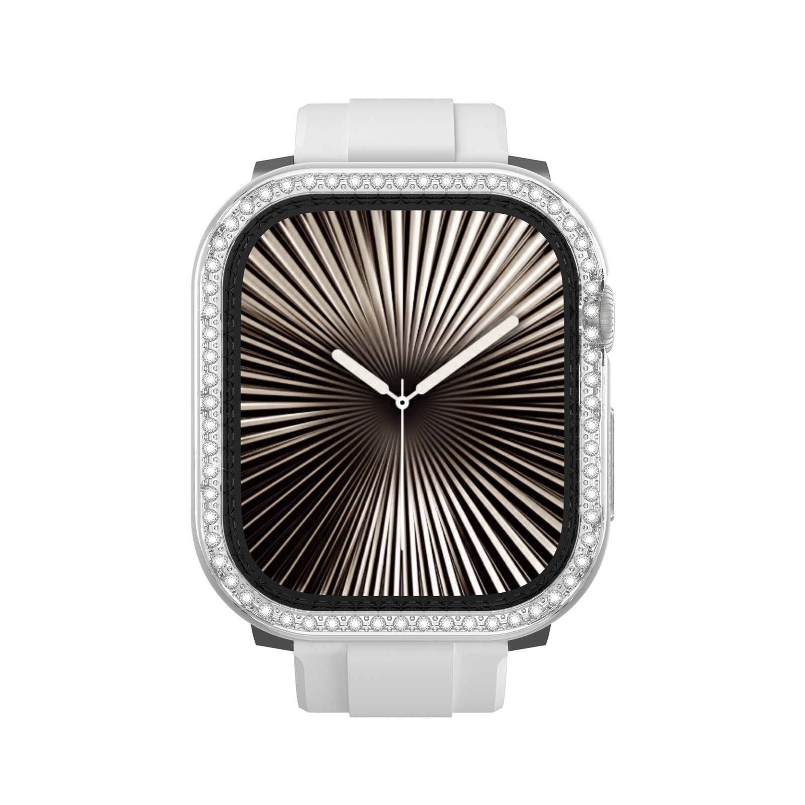 __genel|4|apple-watch-10-46mm-amazingthing-gleam-fit-fullguard-tasli-sert-pc-kasa-ve-ekran-koruyucu-05|Apple Watch 10 46mm Amazingthing Gleam Fit FullGuard Taşlı Sert PC Kasa ve Ekran Koruyucu