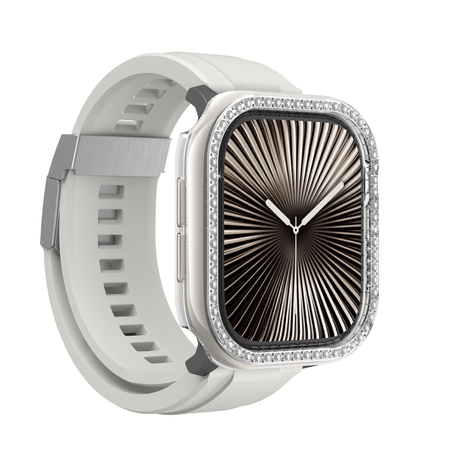 __genel|5|apple-watch-10-46mm-amazingthing-gleam-fit-fullguard-tasli-sert-pc-kasa-ve-ekran-koruyucu-06|Apple Watch 10 46mm Amazingthing Gleam Fit FullGuard Taşlı Sert PC Kasa ve Ekran Koruyucu