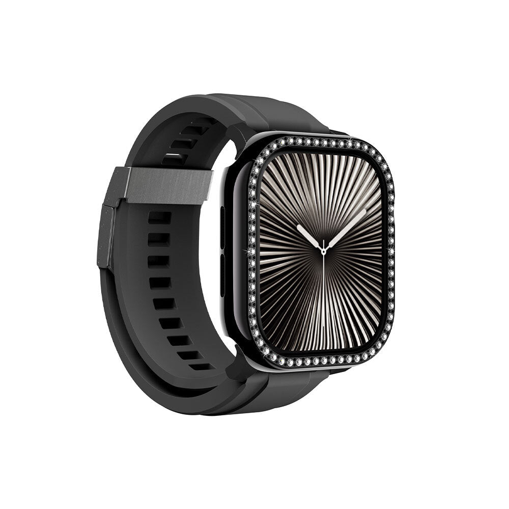 __genel|10|apple-watch-10-46mm-amazingthing-gleam-fit-fullguard-tasli-sert-pc-kasa-ve-ekran-koruyucu-11|Apple Watch 10 46mm Amazingthing Gleam Fit FullGuard Taşlı Sert PC Kasa ve Ekran Koruyucu