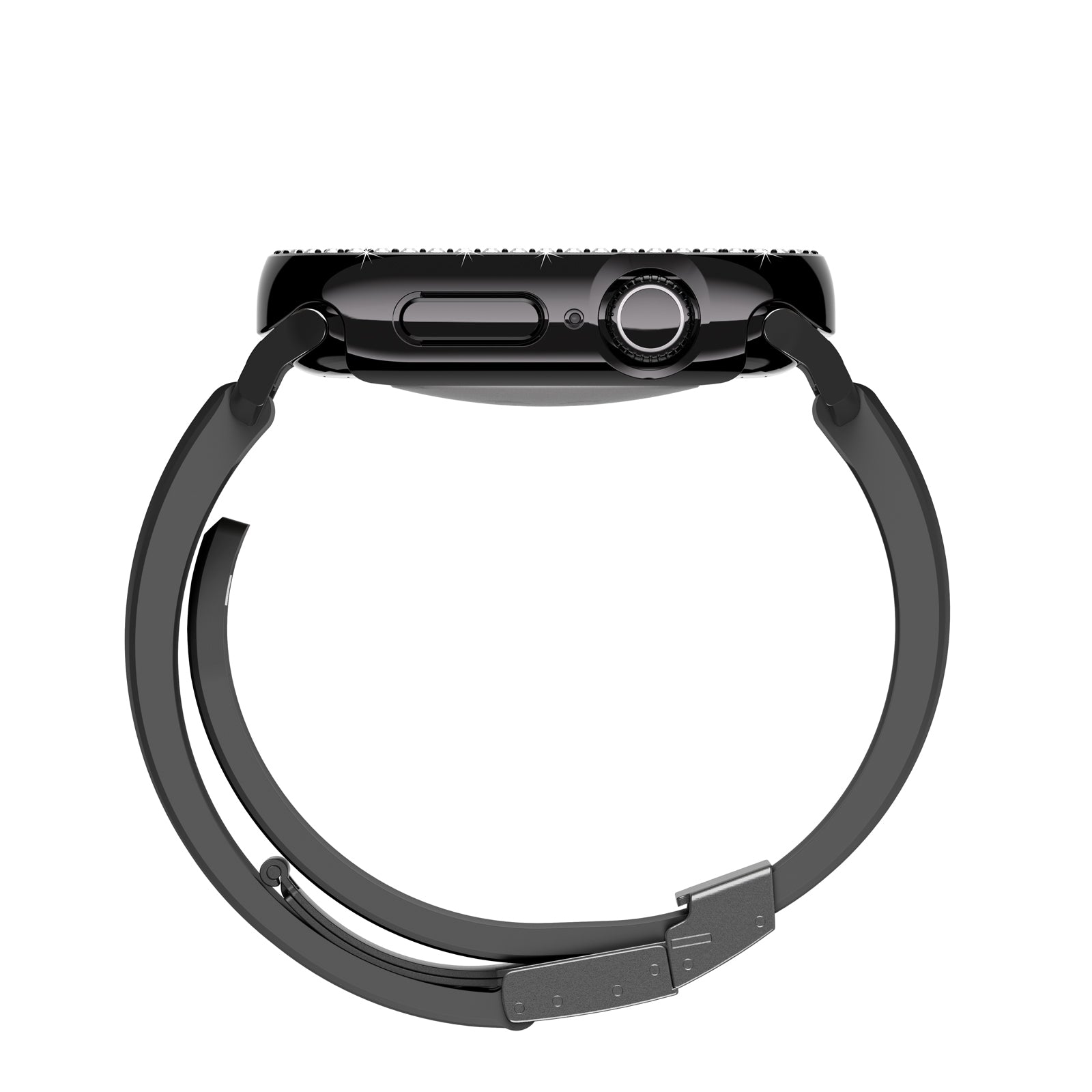 __genel|12|apple-watch-10-46mm-amazingthing-gleam-fit-fullguard-tasli-sert-pc-kasa-ve-ekran-koruyucu-13|Apple Watch 10 46mm Amazingthing Gleam Fit FullGuard Taşlı Sert PC Kasa ve Ekran Koruyucu