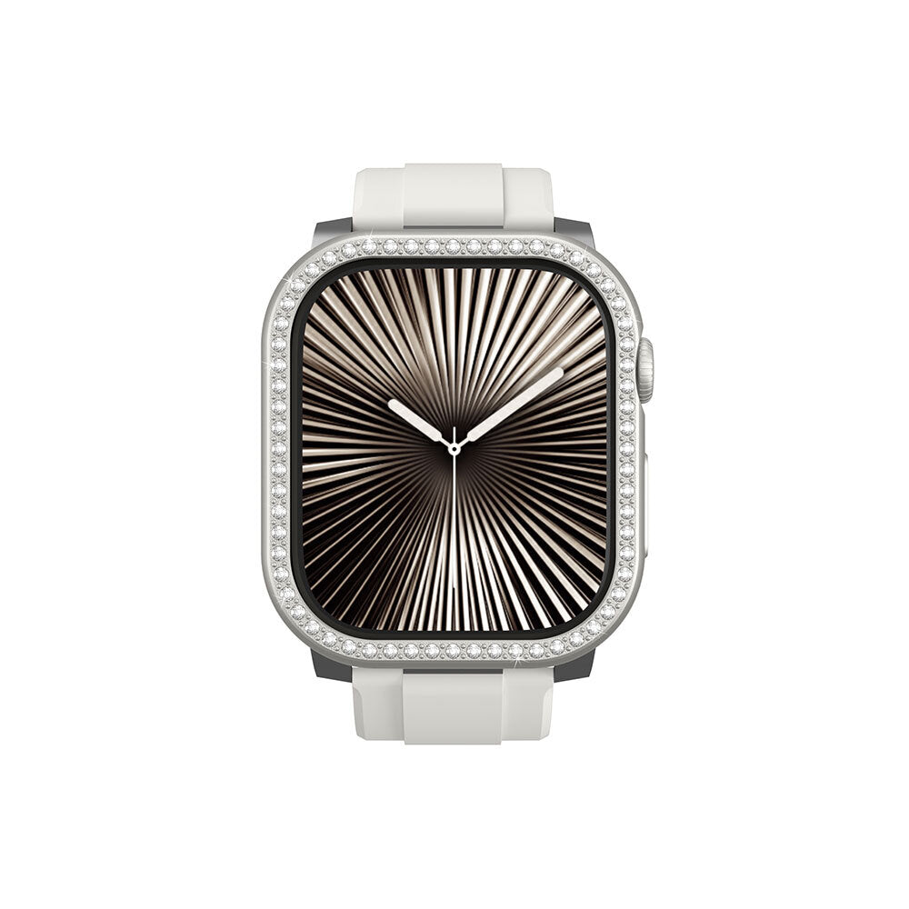 __genel|13|apple-watch-10-46mm-amazingthing-gleam-fit-fullguard-tasli-sert-pc-kasa-ve-ekran-koruyucu-14|Apple Watch 10 46mm Amazingthing Gleam Fit FullGuard Taşlı Sert PC Kasa ve Ekran Koruyucu