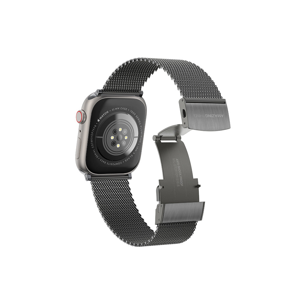__genel|4|apple-watch-38mm-amazingthing-titan-metal-hasir-kordon-05|Apple Watch 38mm Amazingthing Titan Metal Hasır Kordon
