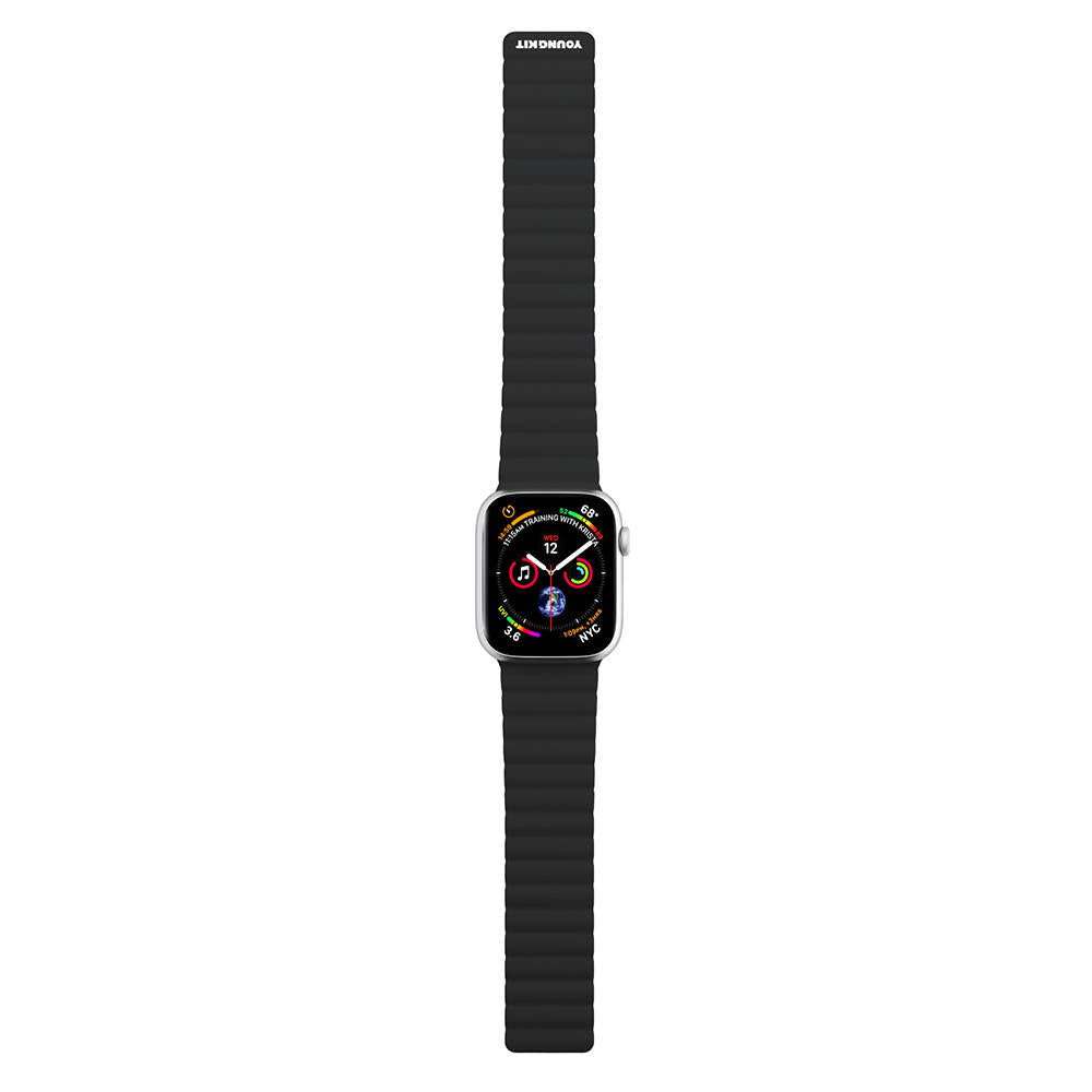 __genel|0|apple-watch-38mm-kordon-youngkit-classical-magnetik-tak-cikar-silikon-strap-kayis-01|Apple Watch 38mm Kordon Youngkit Classical Magnetik Tak Çıkar Silikon Strap Kayış