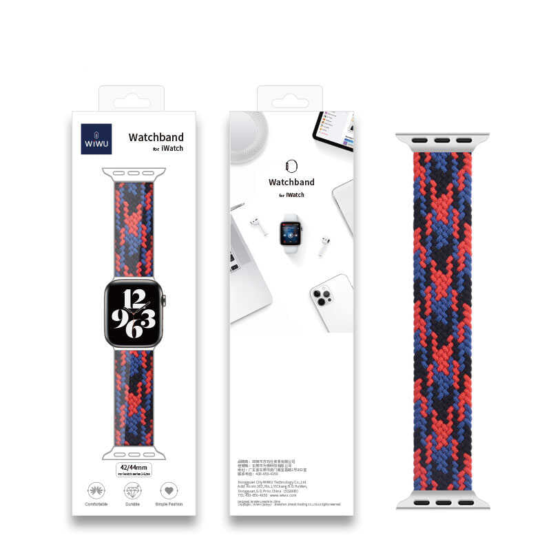 __genel|3|apple-watch-38mm-wiwu-braided-solo-loop-contrast-color-small-kordon-04|Apple Watch 38mm Wiwu Braided Solo Loop Contrast Color Small Kordon