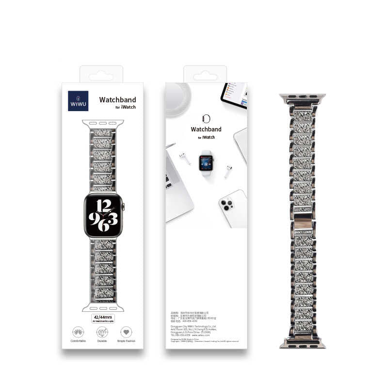 __genel|8|apple-watch-38mm-wiwu-three-beads-set-auger-metal-kordon-09|Apple Watch 38mm Wiwu Three Beads Set Auger Metal Kordon