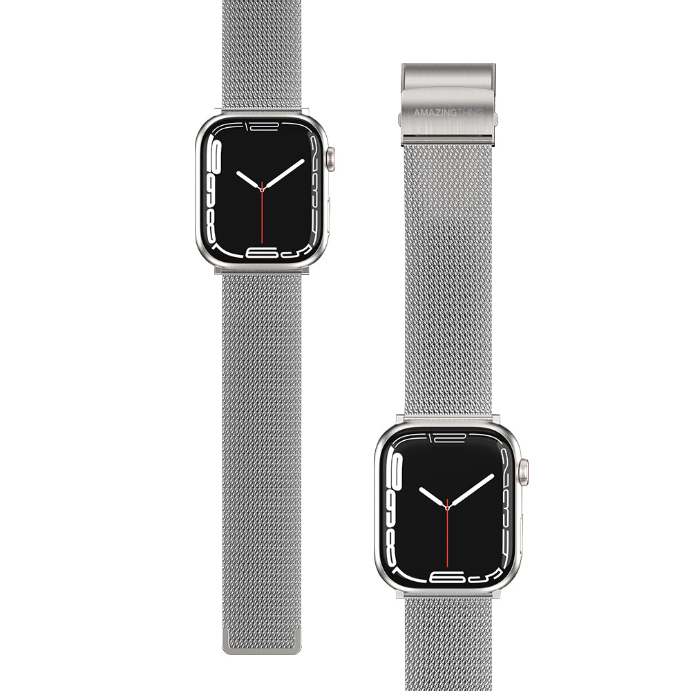 __genel|4|apple-watch-40mm-amazingthing-titan-metal-hasir-kordon-05|Apple Watch 40mm Amazingthing Titan Metal Hasır Kordon