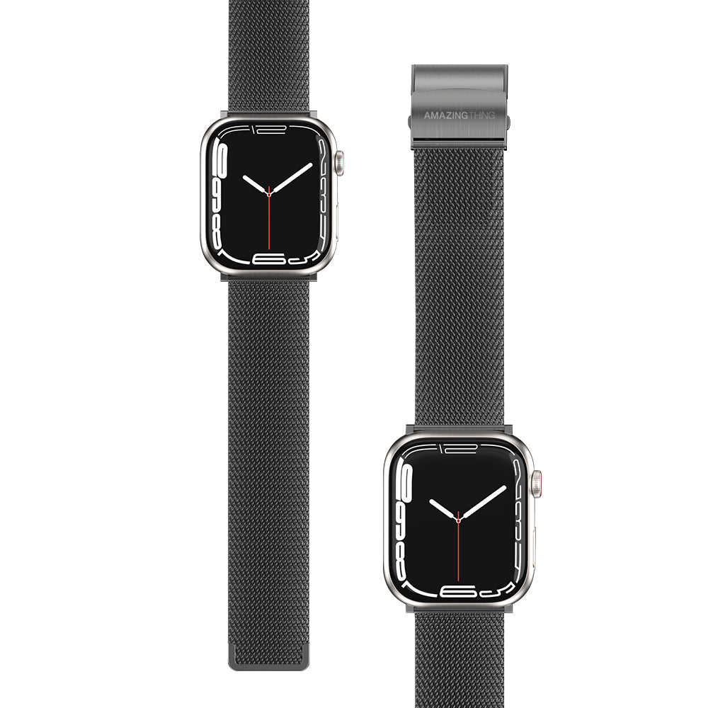 __genel|10|apple-watch-40mm-amazingthing-titan-metal-hasir-kordon-11|Apple Watch 40mm Amazingthing Titan Metal Hasır Kordon