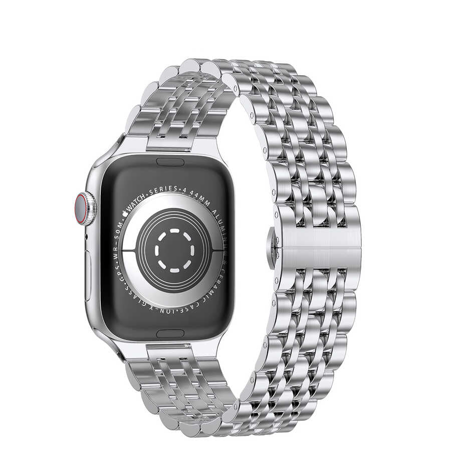 __genel|9|apple-watch-40mm-wiwu-seven-beads-steel-belt-metal-kordon-10|Apple Watch 40mm Wiwu Seven Beads Steel Belt Metal Kordon