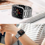 __genel|7|apple-watch-40mm-wiwu-ultra-thin-steel-belt-three-beads-metal-kordon-08|Apple Watch 40mm Wiwu Ultra Thin Steel Belt Three Beads Metal Kordon