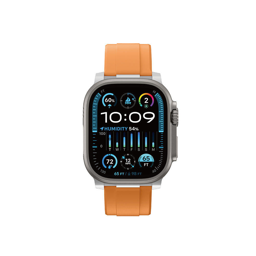 __genel|2|apple-watch-42mm-amazingthing-titan-chrono-silikon-kordon-03|Apple Watch 42mm Amazingthing Titan Chrono Silikon Kordon