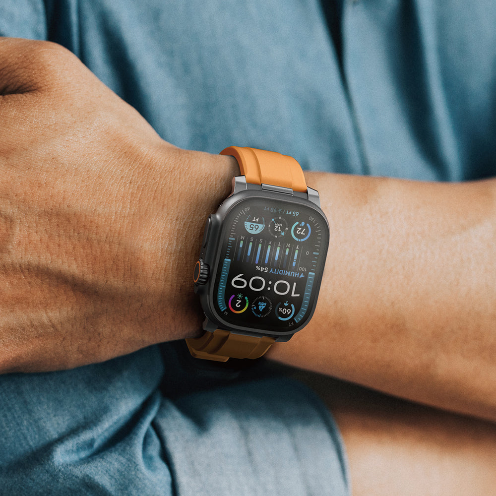 __genel|10|apple-watch-42mm-amazingthing-titan-chrono-silikon-kordon-11|Apple Watch 42mm Amazingthing Titan Chrono Silikon Kordon