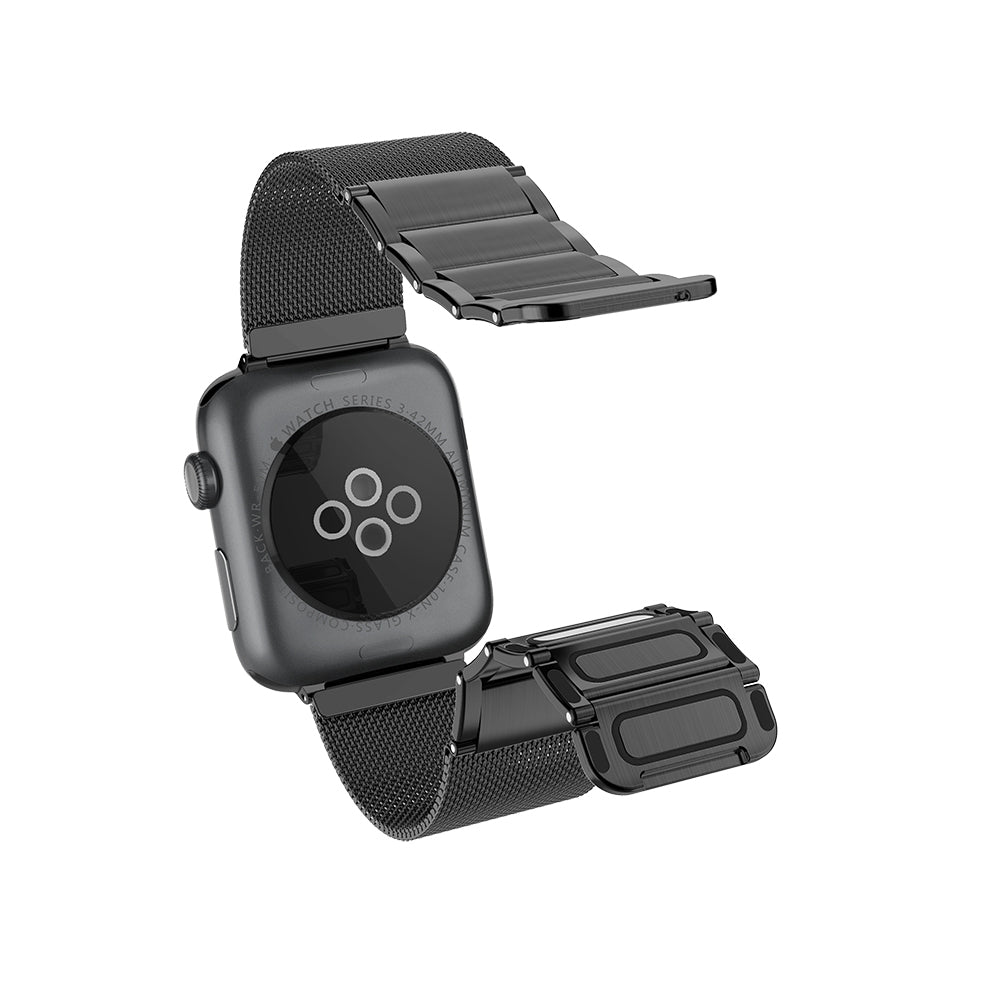 __genel|1|apple-watch-42mm-raptic-classic-plus-serisi-magnetik-metal-hasir-kordon-02|Apple Watch 42mm Raptic Classic Plus Serisi Magnetik Metal Hasır Kordon