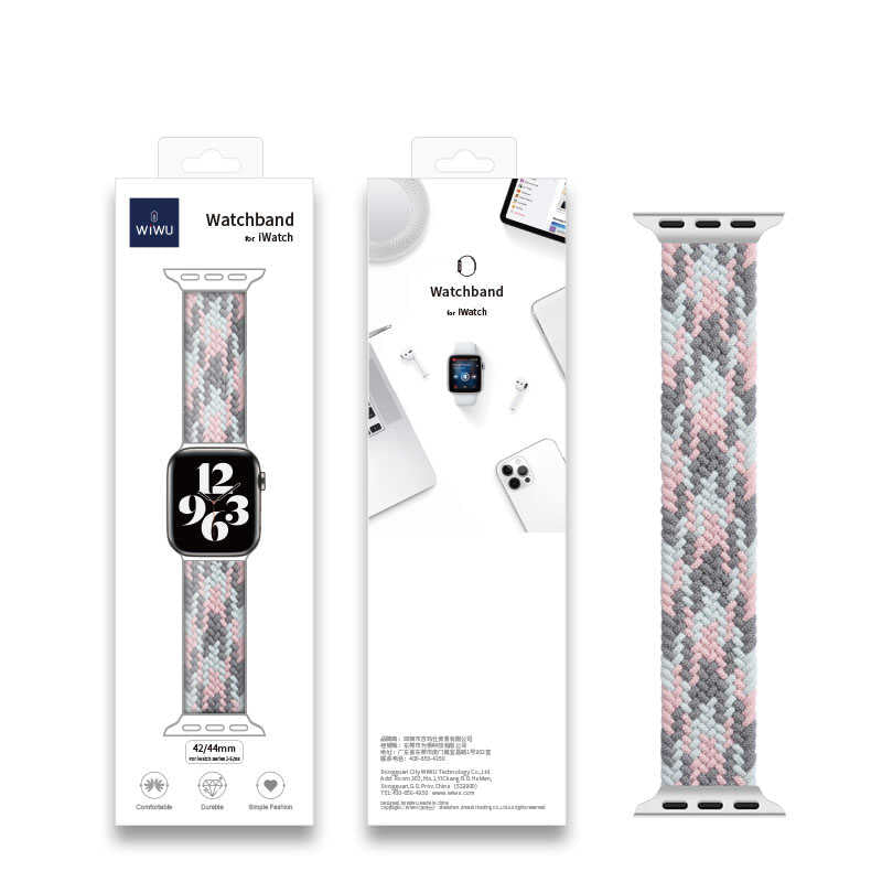 __genel|13|apple-watch-42mm-wiwu-braided-solo-loop-contrast-color-small-kordon-14|Apple Watch 42mm Wiwu Braided Solo Loop Contrast Color Small Kordon