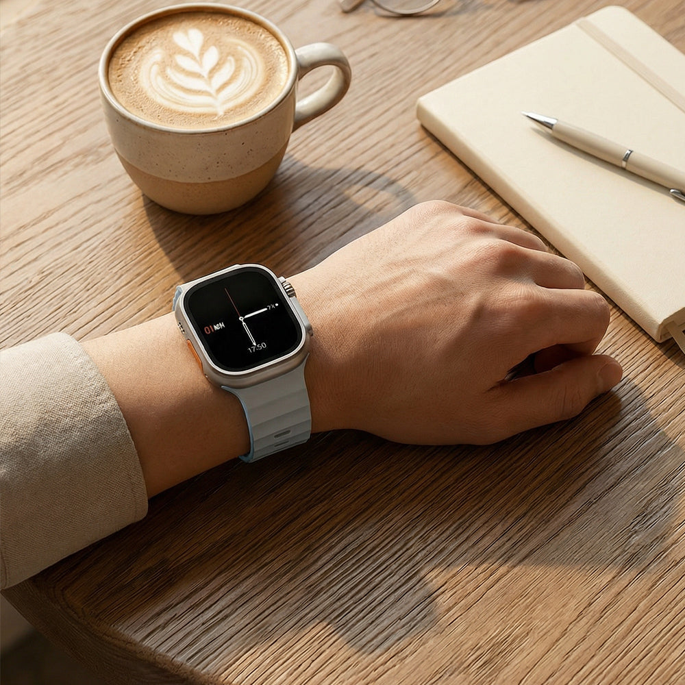 __genel|2|apple-watch-42mm-wiwu-mag-secur-serisi-silikon-kordon-03|Apple Watch 42mm Wiwu Mag Secur Serisi Silikon Kordon