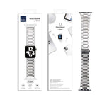 __genel|8|apple-watch-42mm-wiwu-ultra-thin-steel-belt-three-beads-metal-kordon-09|Apple Watch 42mm Wiwu Ultra Thin Steel Belt Three Beads Metal Kordon