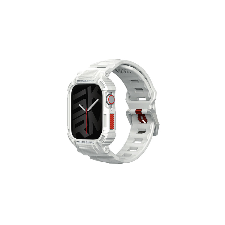 __genel|0|apple-watch-44mm-skinarma-mecha-2in1-tpu-kasa-koruyucu-silikon-kordon-01|Apple Watch 44mm Skinarma Mecha 2in1 TPU Kasa Koruyucu + Silikon Kordon