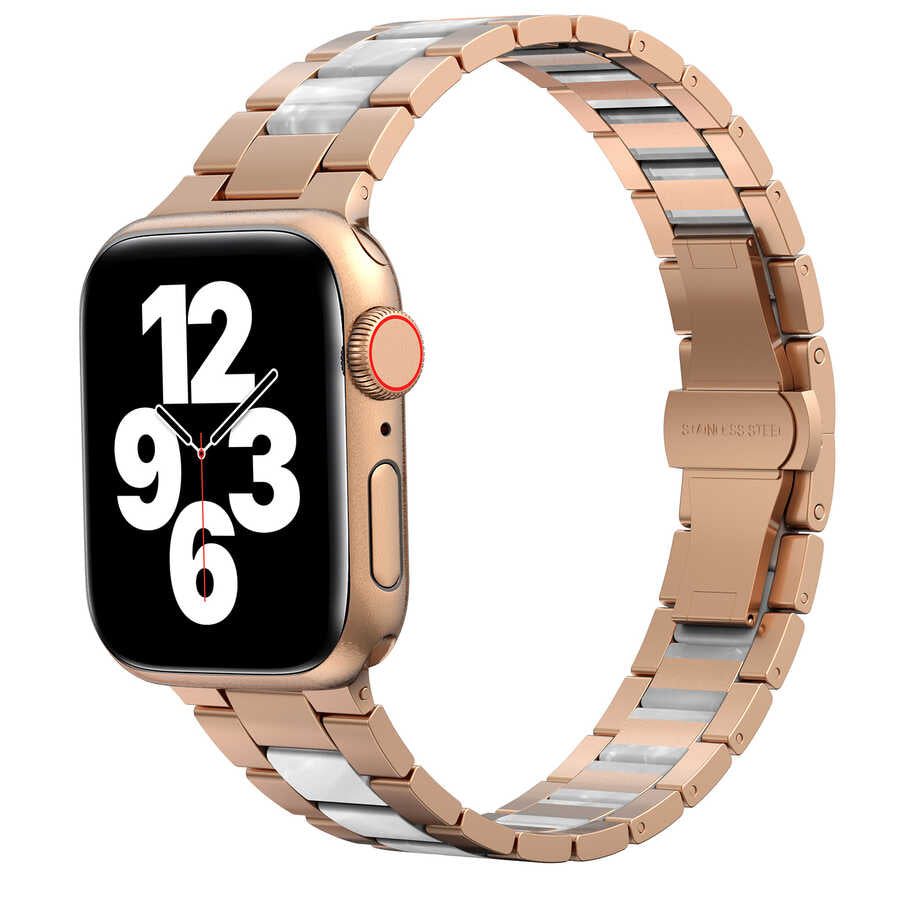 __genel|0|apple-watch-44mm-wiwu-resin-steel-belt-metal-kordon-01|Apple Watch 44mm Wiwu Resin Steel Belt Metal Kordon
