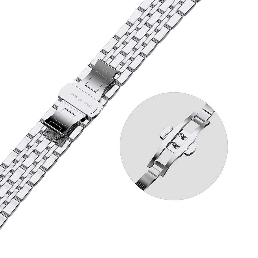 __genel|6|apple-watch-44mm-wiwu-seven-beads-steel-belt-metal-kordon-07|Apple Watch 44mm Wiwu Seven Beads Steel Belt Metal Kordon