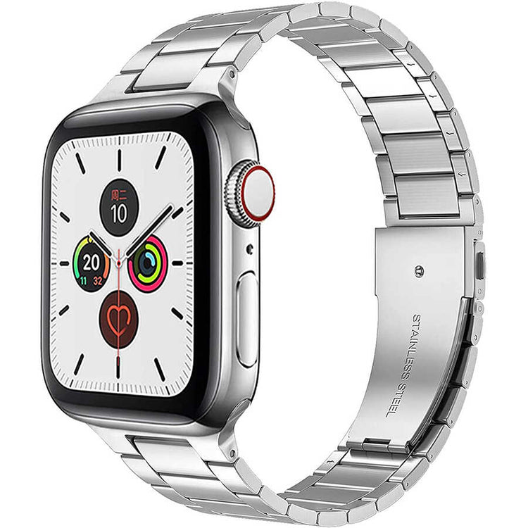 __genel|0|apple-watch-44mm-wiwu-ultra-thin-steel-belt-three-beads-metal-kordon-01|Apple Watch 44mm Wiwu Ultra Thin Steel Belt Three Beads Metal Kordon