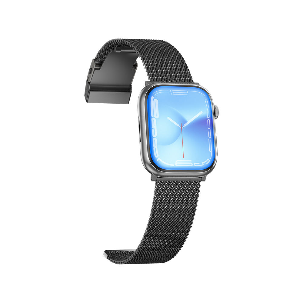 __genel|2|apple-watch-7-45mm-amazingthing-titan-metal-hasir-kordon-03|Apple Watch 7 45mm Amazingthing Titan Metal Hasır Kordon