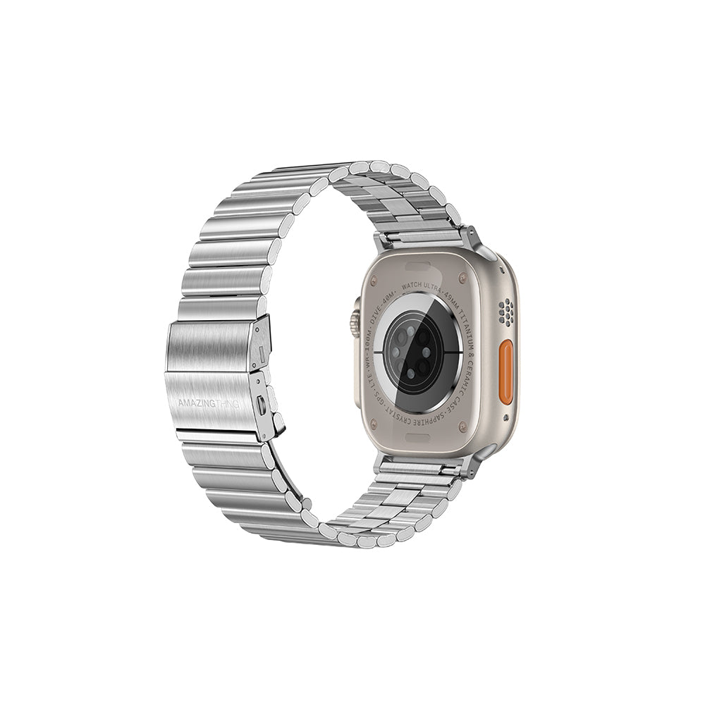 __genel|1|apple-watch-7-45mm-amazingthing-titan-steel-metal-kordon-02|Apple Watch 7 45mm Amazingthing Titan Steel Metal Kordon