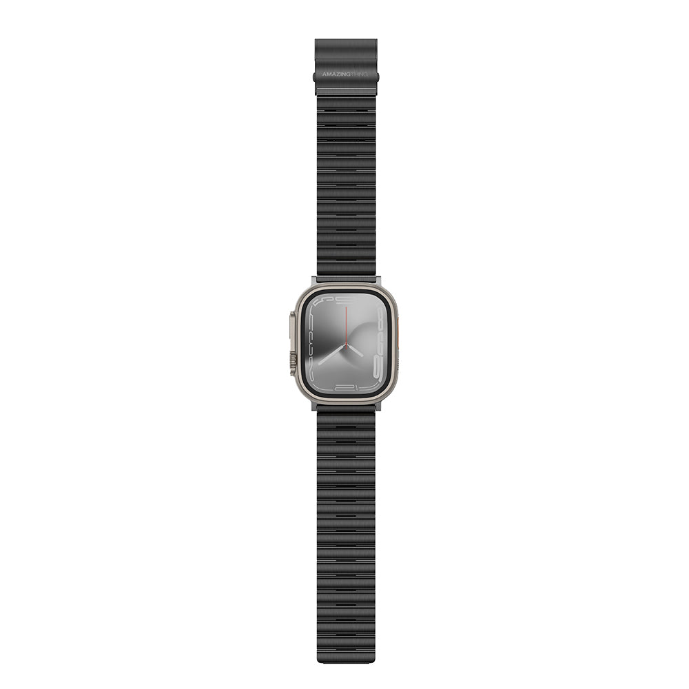 __genel|7|apple-watch-7-45mm-amazingthing-titan-steel-metal-kordon-08|Apple Watch 7 45mm Amazingthing Titan Steel Metal Kordon