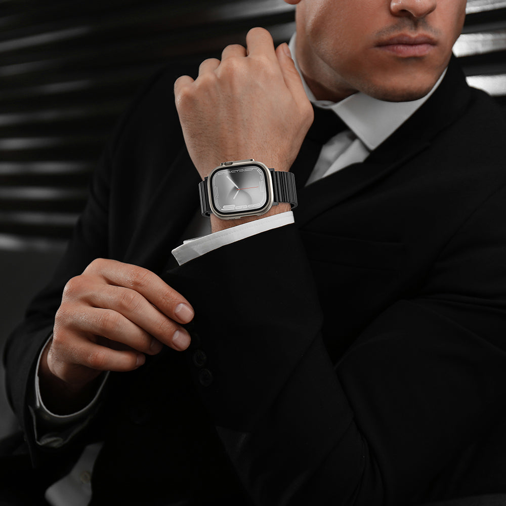 __genel|10|apple-watch-7-45mm-amazingthing-titan-steel-metal-kordon-11|Apple Watch 7 45mm Amazingthing Titan Steel Metal Kordon