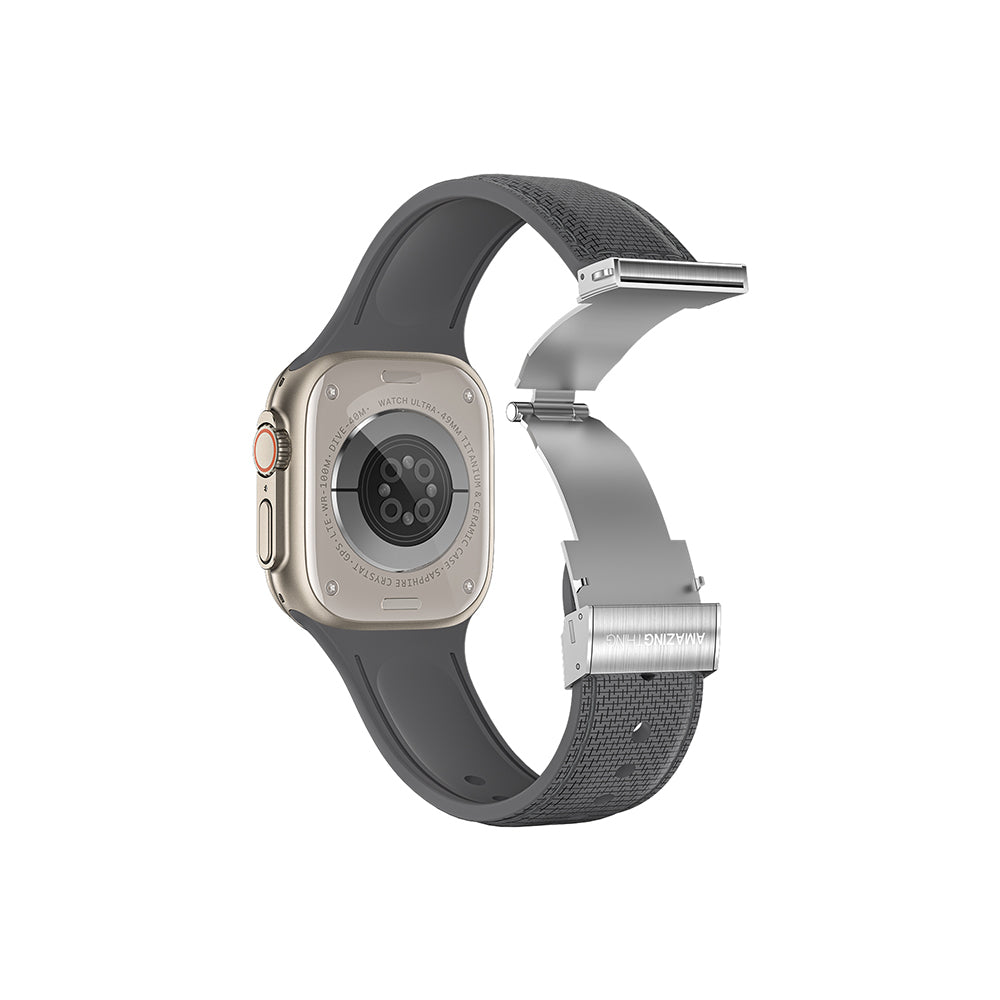 __genel|9|apple-watch-7-45mm-amazingthing-titan-swift-deri-dokulu-silikon-kordon-10|Apple Watch 7 45mm Amazingthing Titan Swift Deri Dokulu Silikon Kordon
