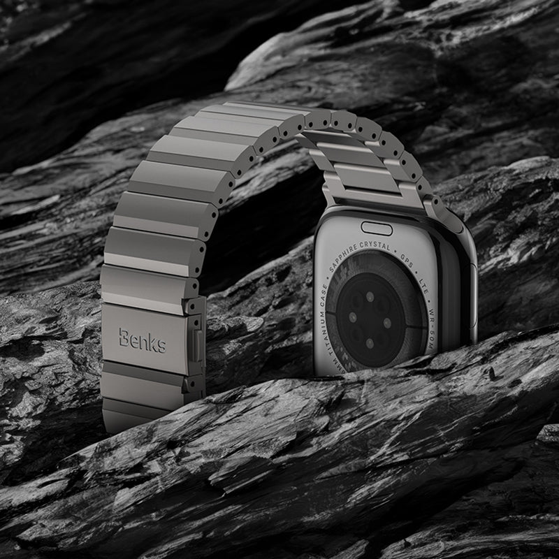 __genel|10|apple-watch-7-45mm-benks-aero-titan-serisi-titanyum-metal-kordon-11|Apple Watch 7 45mm Benks Aero Titan Serisi Titanyum Metal Kordon