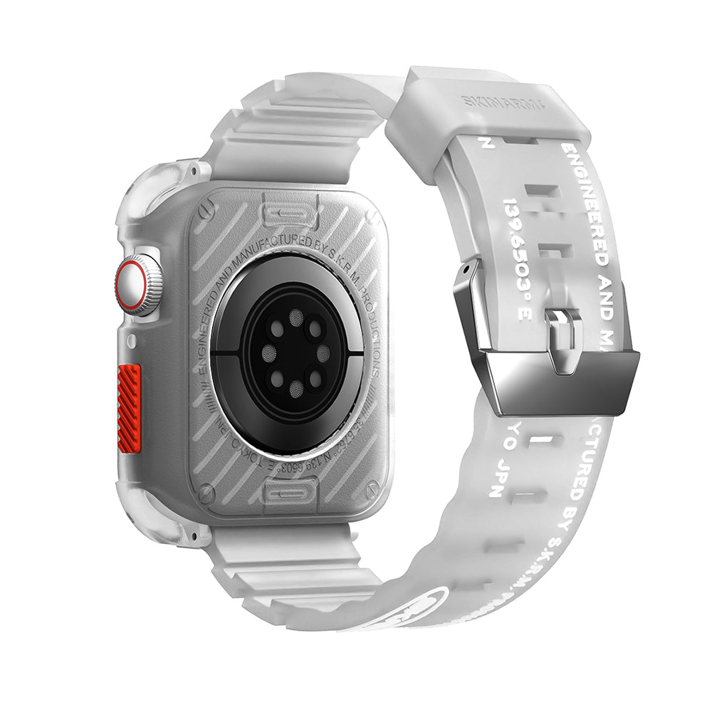 __genel|4|apple-watch-7-45mm-skinarma-kurono-sert-pc-kasa-koruyucu-shokku-silikon-kordon-05|Apple Watch 7 45mm SkinArma Kurono Sert PC Kasa Koruyucu + Shokku Silikon Kordon