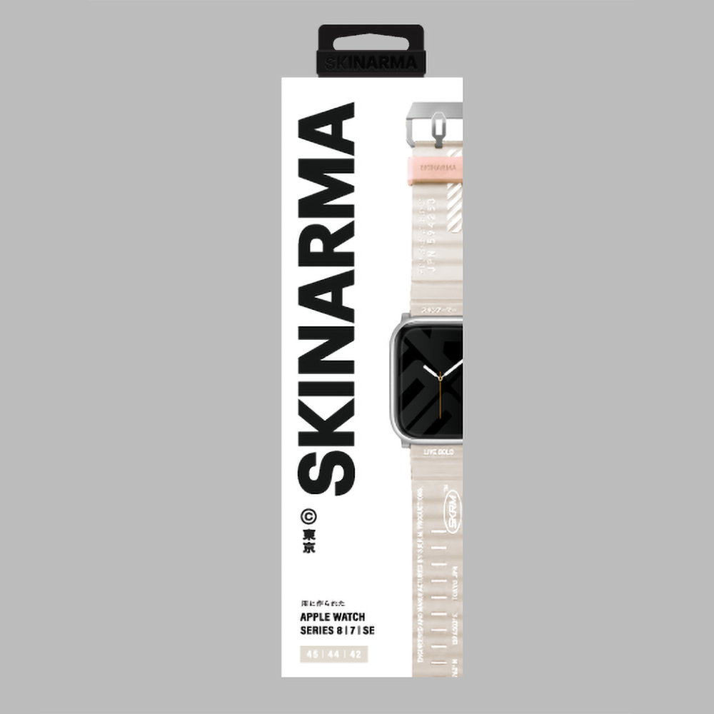 __genel|7|apple-watch-7-45mm-skinarma-kurono-sert-pc-kasa-koruyucu-shokku-silikon-kordon-08|Apple Watch 7 45mm SkinArma Kurono Sert PC Kasa Koruyucu + Shokku Silikon Kordon