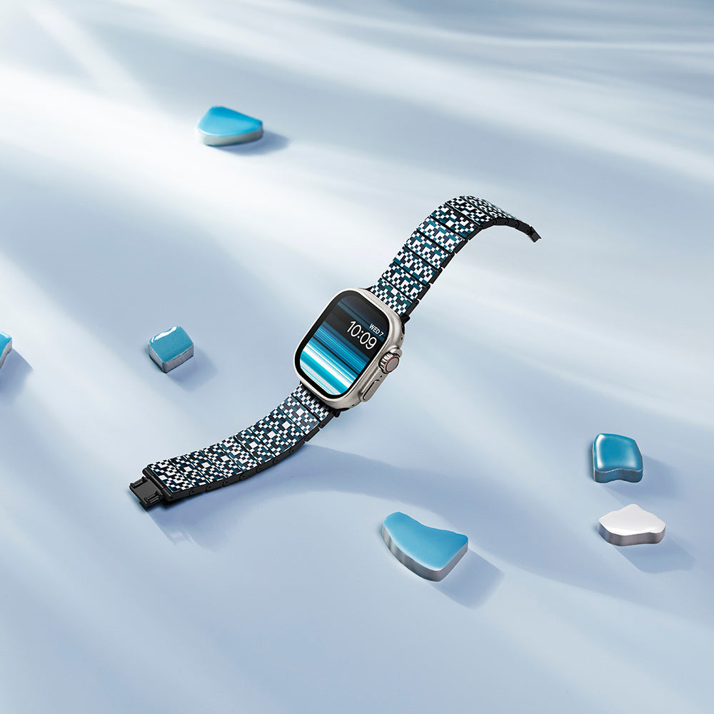 __genel|14|apple-watch-serisi-uyumlu-aramid-fiber-ve-karbon-fiber-pitaka-dreamland-chromacarbon-serisi-mosaic-universal-kordon-15|Apple Watch Serisi Uyumlu Aramid Fiber ve Karbon Fiber Pitaka Dreamland ChromaCarbon Serisi Mosaic Universal Kordon
